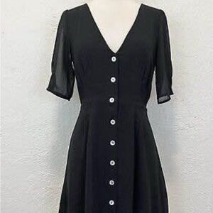 Wilfred Button Front Dress (just above the knee)